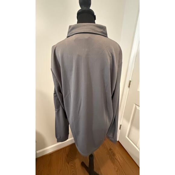 Deyeek Grey Adaptive Long Sleeve Polo Shirt - Picture 3 of 4